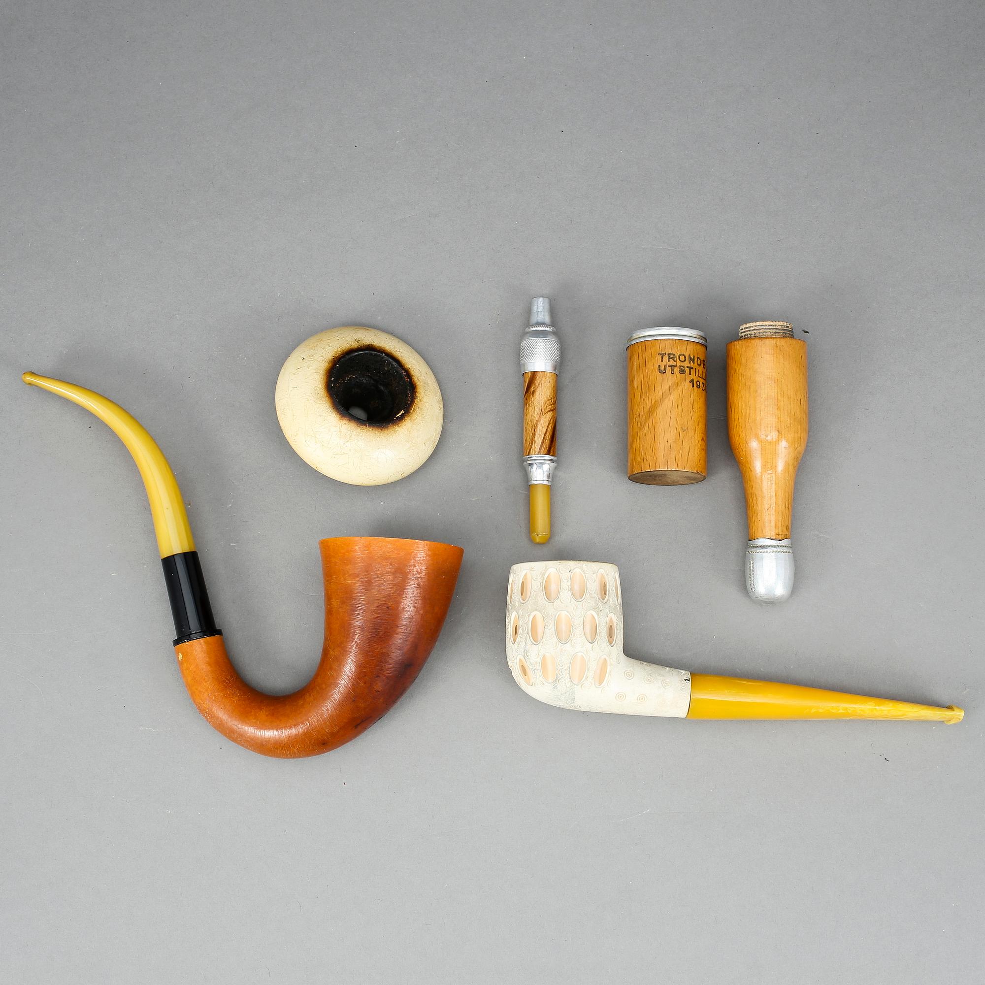 PARTI PIPOR, 3 st. 1800/1900-tal.