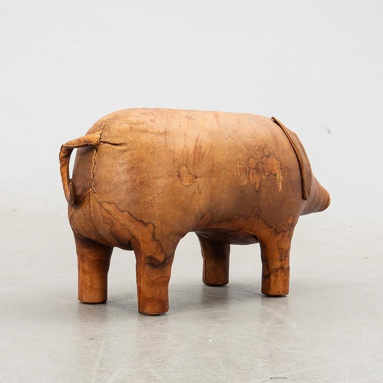 Dimitri Omersa & Co, footstool, second half of the 20th century. Offered by the firm Svenskt Tenn.