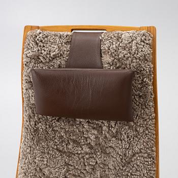 Armchair with footstool. 'Chic', Bröderna Andersson, contemporary.