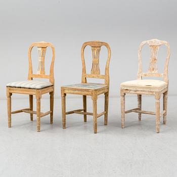 12 similar 19th century chairs.