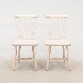 Carl Malmsten, 6 "Lilla Åland" chairs by Stolab, late 20th century.