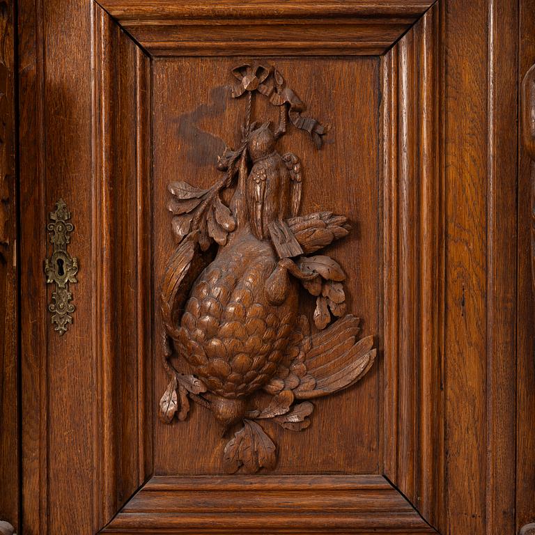 A cabinet, neo-Renaissance, circa 1900.