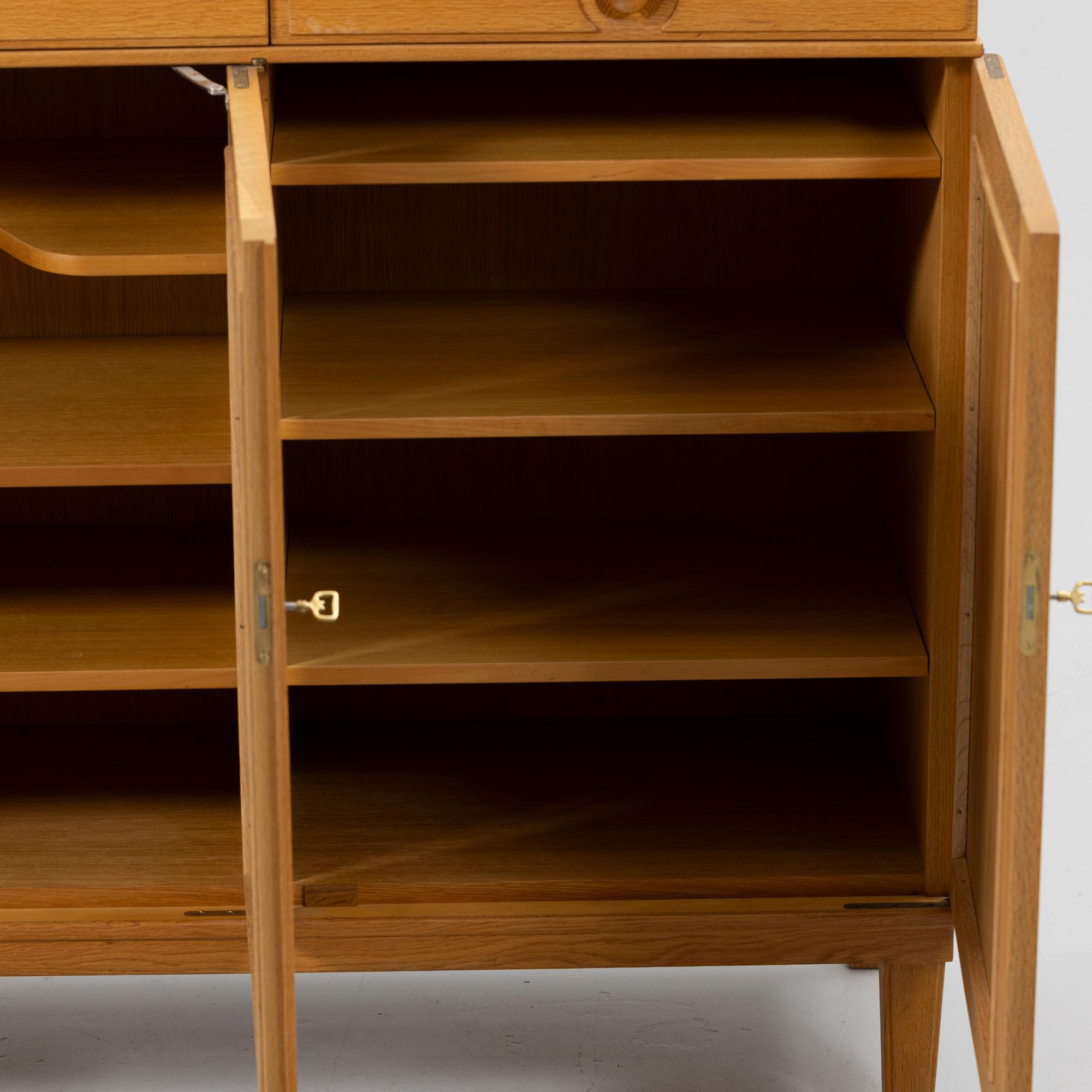 Carl Malmsten, Sideboard, “Herrgården”, Bodafors, second half of the 20th century.