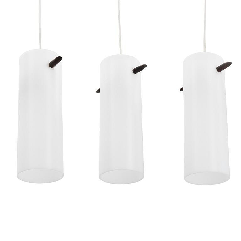 Uno & Östen Kristiansson, taklampor 3 st., Luxus, Vittsjö, 1960-70-tal.