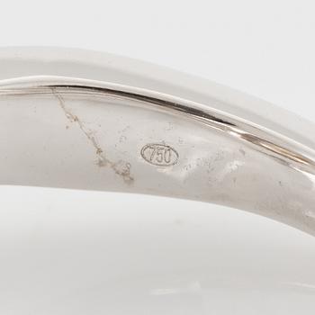 Ring 18K vitguld med briljantslipad diamant 2.54 ct. Medföljande GIA report.