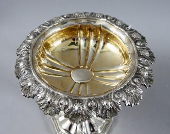 UPPSATSSKÅL, silver, Gustaf Dahlgren, Malmö 1851.