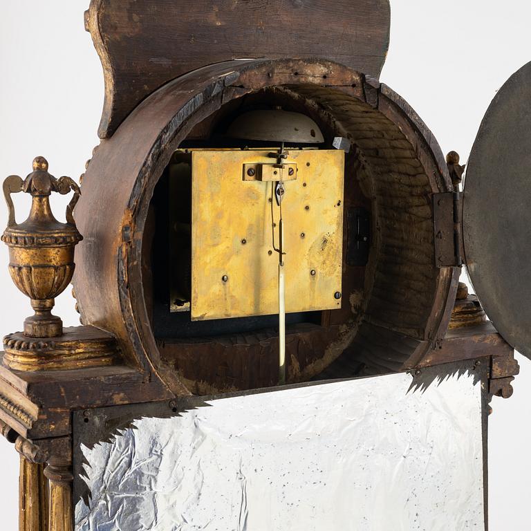 A mid 19th century table clock, Stockholm.