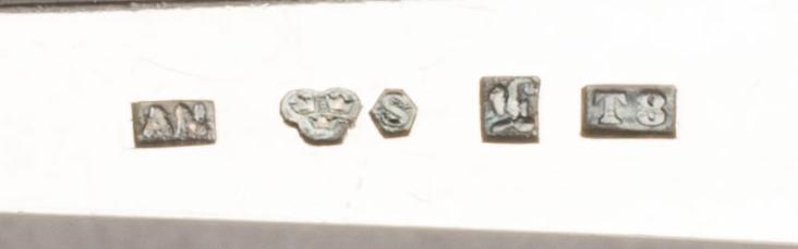 A 20th century silver cake server mark of W Nilsson Lund 1945, weight ca 77 gr.