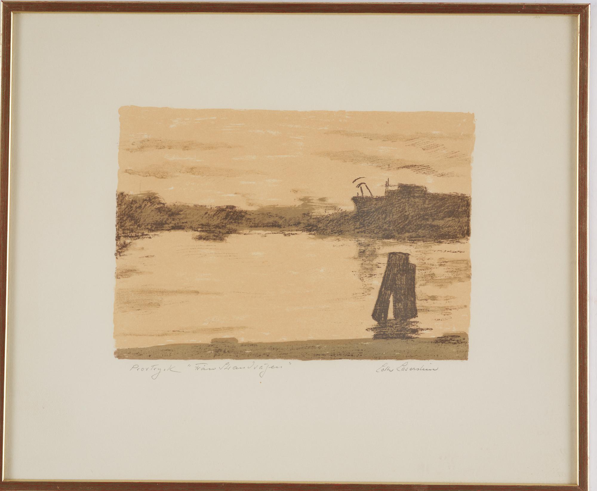 Lotte Laserstein, From Strandvägen.