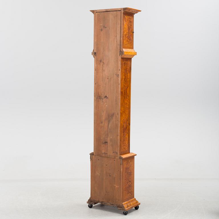 A mid 19th century grandfather clock.