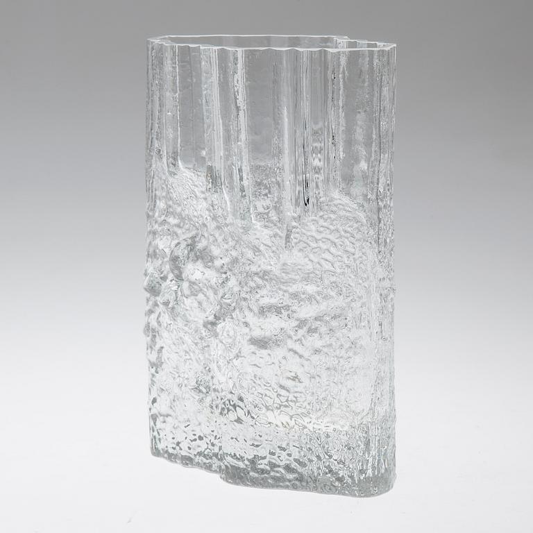 TAPIO WIRKKALA, Wase, glass, signed TW.