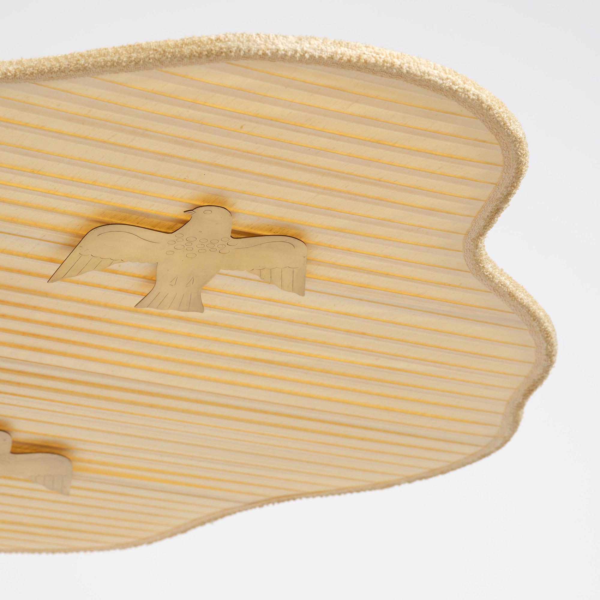 Hans Bergström, plafond, "Molnet", ateljé Lyktan, Åhus, 1940-50-tal.