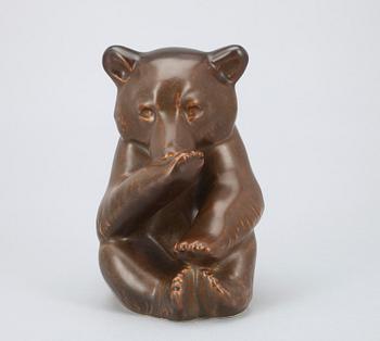 LEA VON MICKWITZ (FINLAND), figurin, keramik, sign. i godset L v Mickwitz, Arabia.