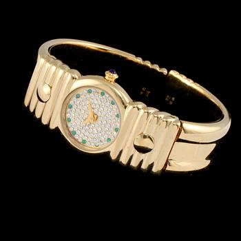 ARMBANDSUR, dam, Raymond Weil, doublé.