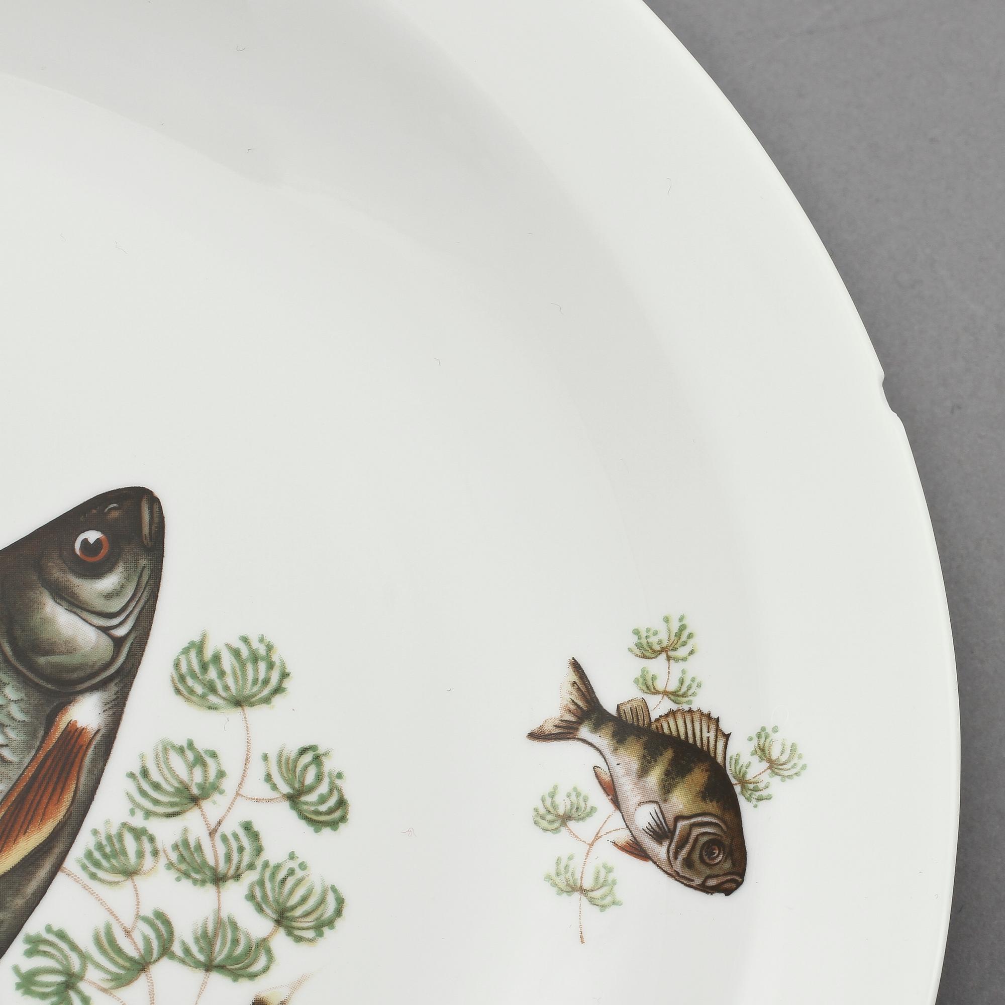 SERVISDELAR, 15 st, Rörstrand, 1900-tal.