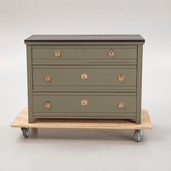 A Gustavian style chest of drawers, first half of the 20th Century.