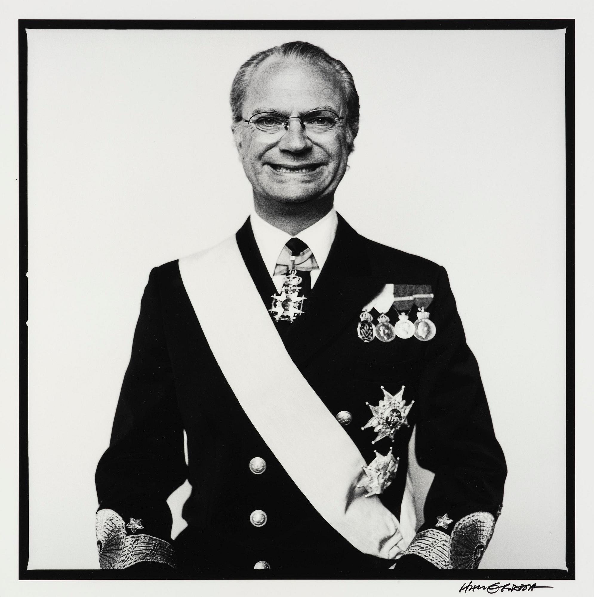 Hans Gedda, "Carl XVI Gustaf", 2010.