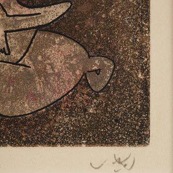 Roberto Matta, Utan titel from: "Hommage aux Prix Nobel" (Nobelprismappen).