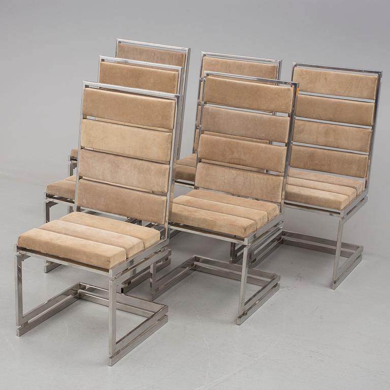 STOLAR, 6 st. Romeo Rega, Italien. 1900-talets andra hälft.