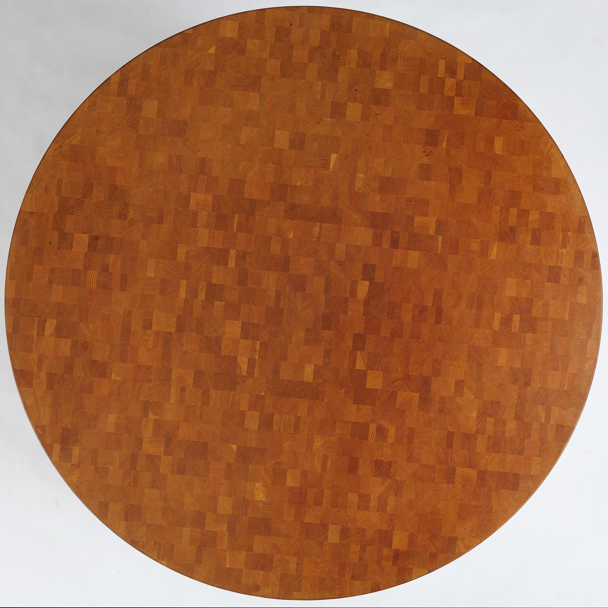 Erik Lindgren, a dining table, executed in his own workshop, 1960's.