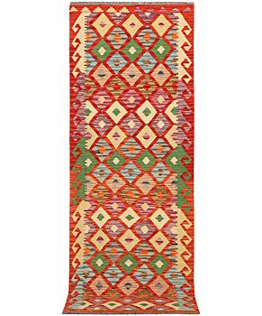 A runner carpet, Kilim, ca. 242 x 82 cm.