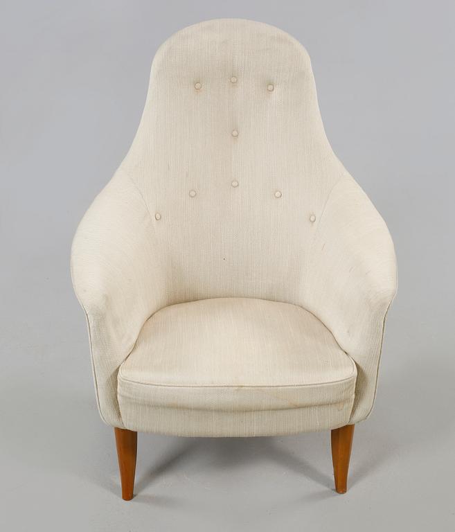 FÅTÖLJ, "Stora Adam" ur Paradiset, Kerstin Hörlin-Holmquist, NKs Triva-serie, 1900-talets andra hälft.