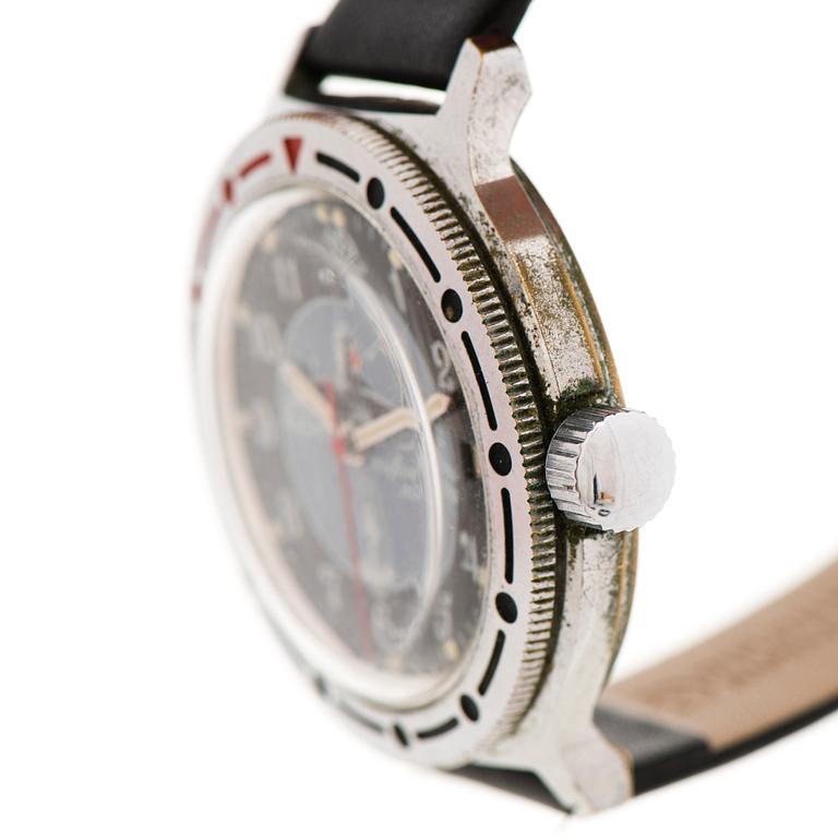 VOSTOK (Восток), Komandirskie, rannekelloja, 2 kpl, 40 mm.