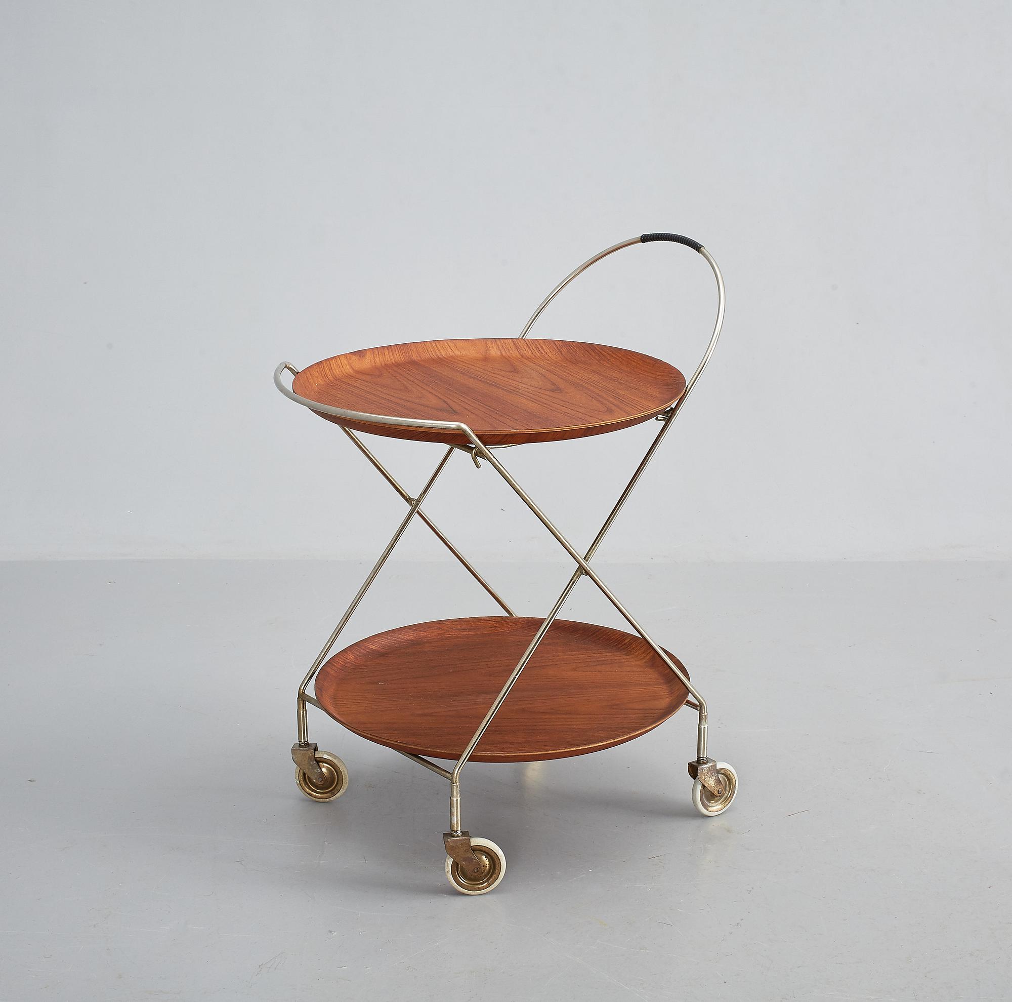 SERVERINGSVAGN, Åry Fanérprodukter, Nybro, 1950/60-tal.