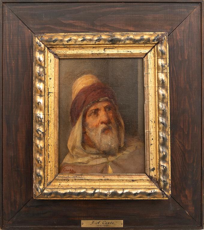 Johannes Antonius Canta, Porträttstudie.