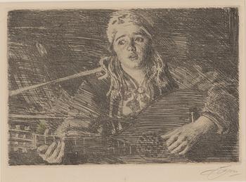 Anders Zorn, "Ols Maria".