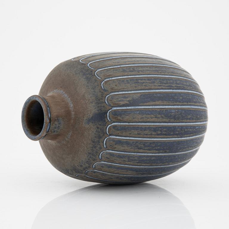 A stoneware vase, Saxbo, Denmark.