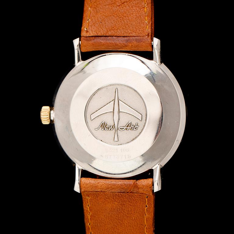 ARMBANDSUR, Certina, New Art, guld på stål, 1900-talets andra hälft.