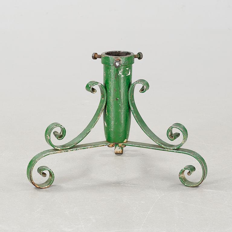 A christmas tree stand, 20th century.