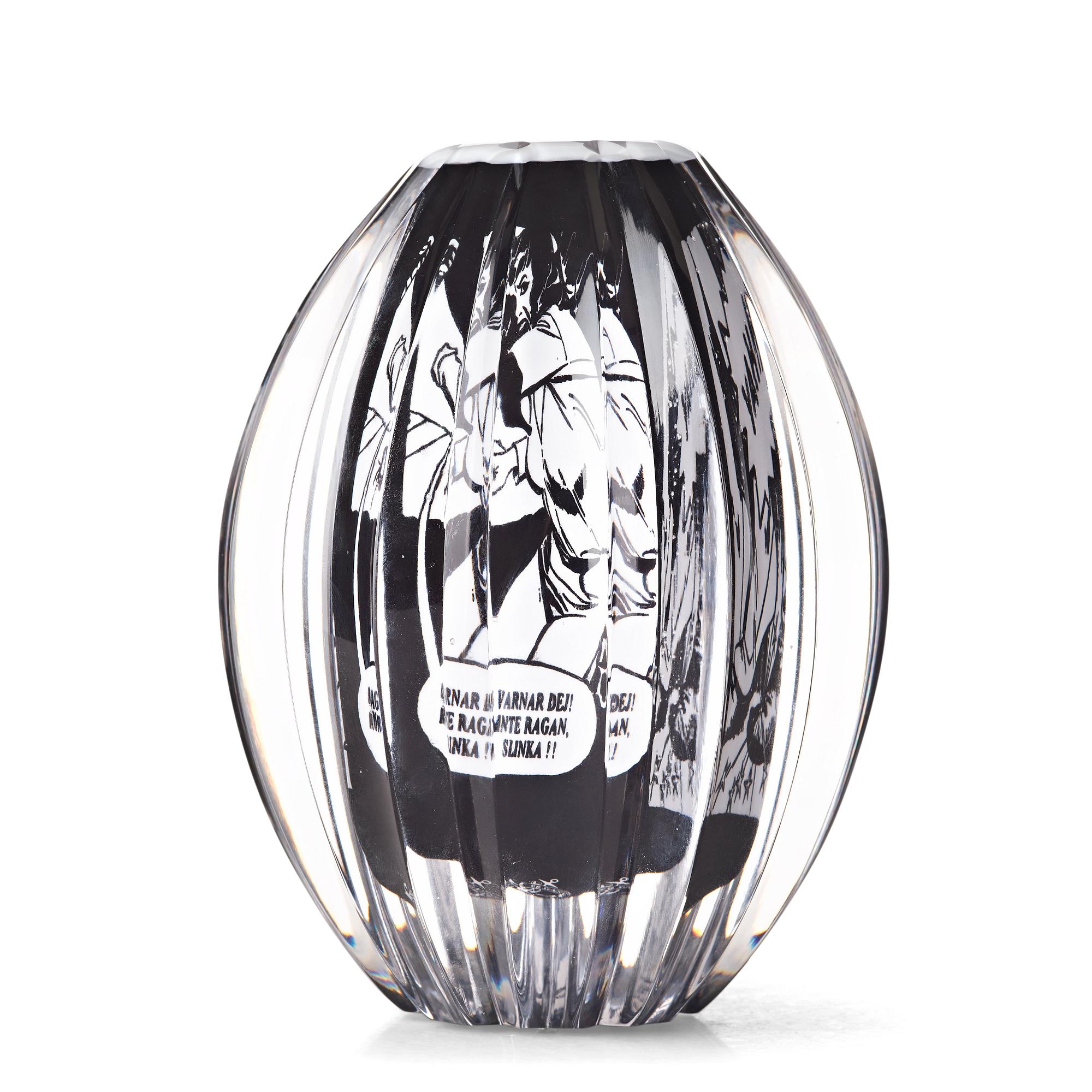 Per B. Sundberg, vas, litograal-teknik, Orrefors 2003.