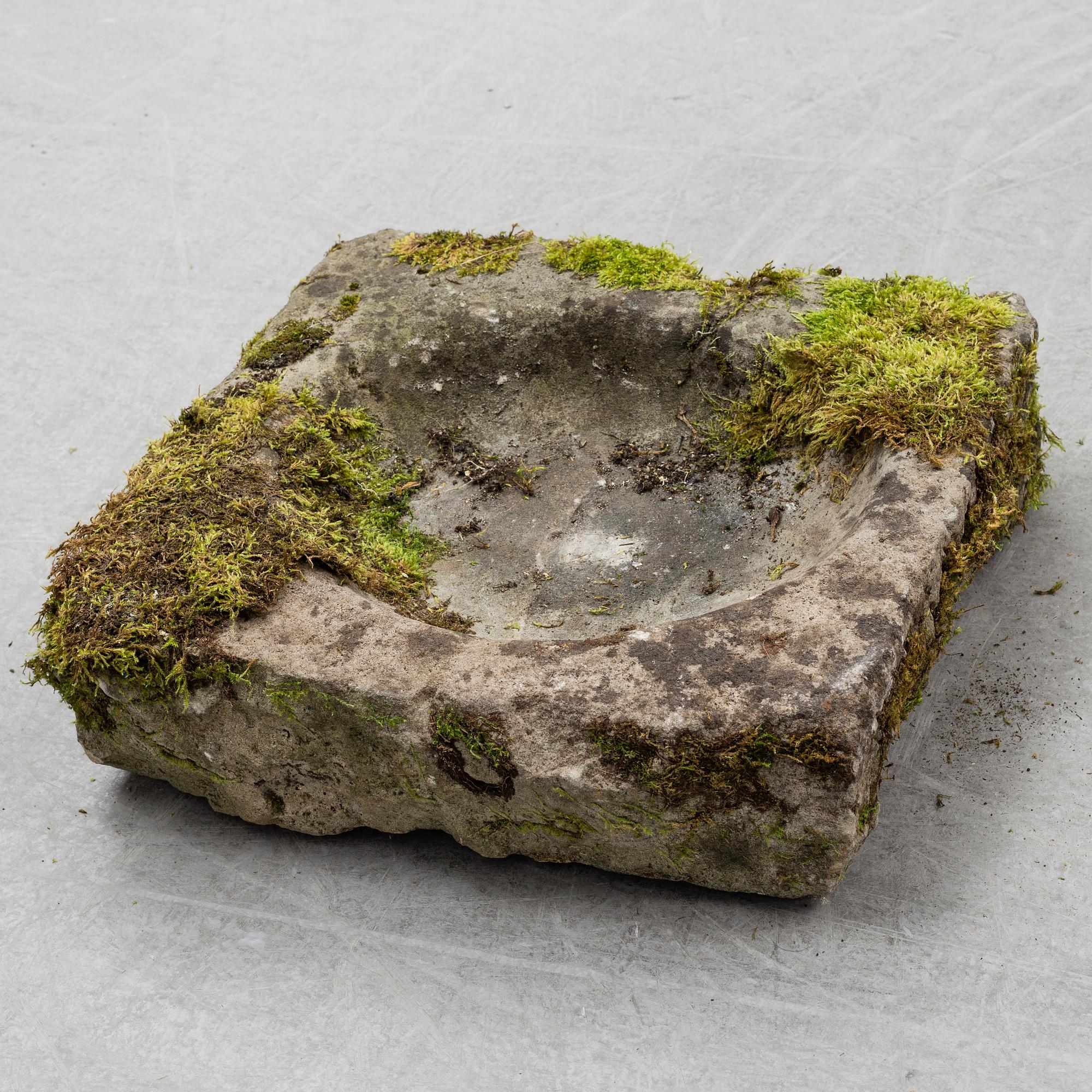 FÅGELBAD, sandsten, 1900-tal.