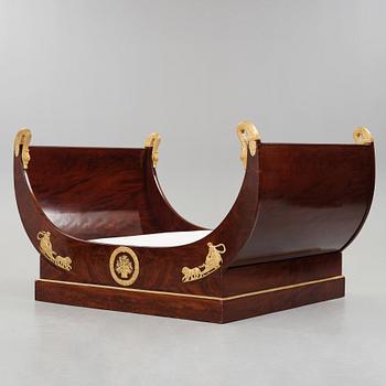 A French Empire bed.