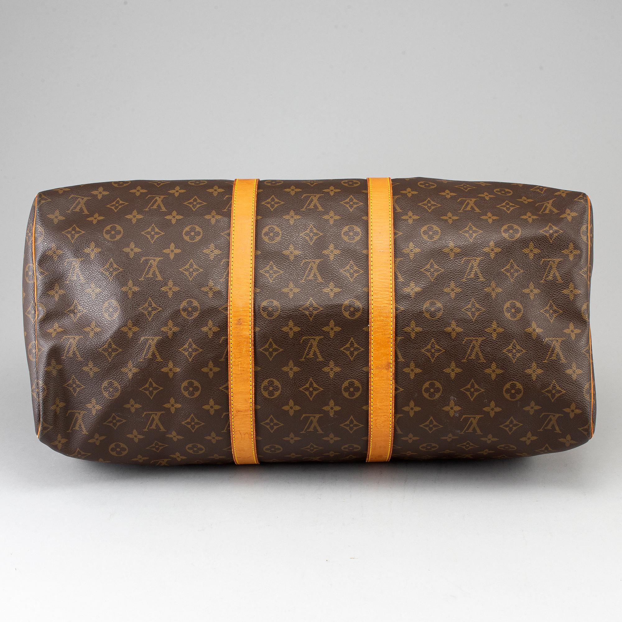 LOUIS VUITTON, weekendbag, "Monogram Keepall 55".