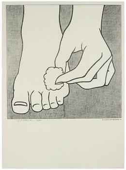 298. Roy Lichtenstein, "Foot medication".