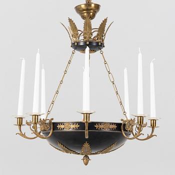 Ampel, empirestil, omkring år 1900.