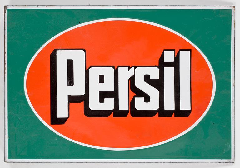 EMALJSKYLT, "Persil", omkring 1900-talets första hälft - mitt.
