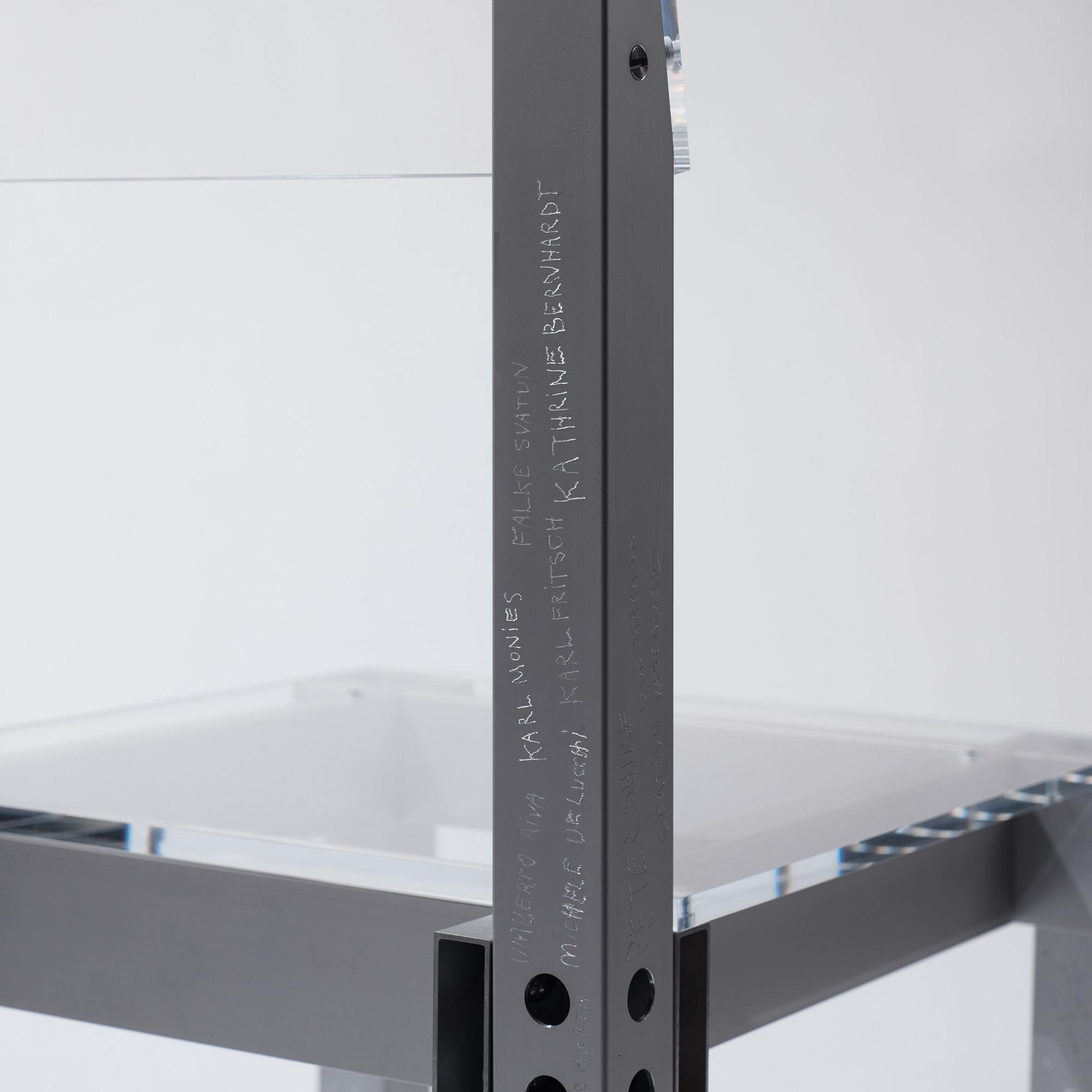 Fredrik Paulsen, stol, unik, "Chair One, Heroes", JOY, 2024.