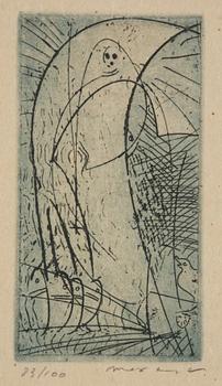 Max Ernst, "Oiseau vierge".