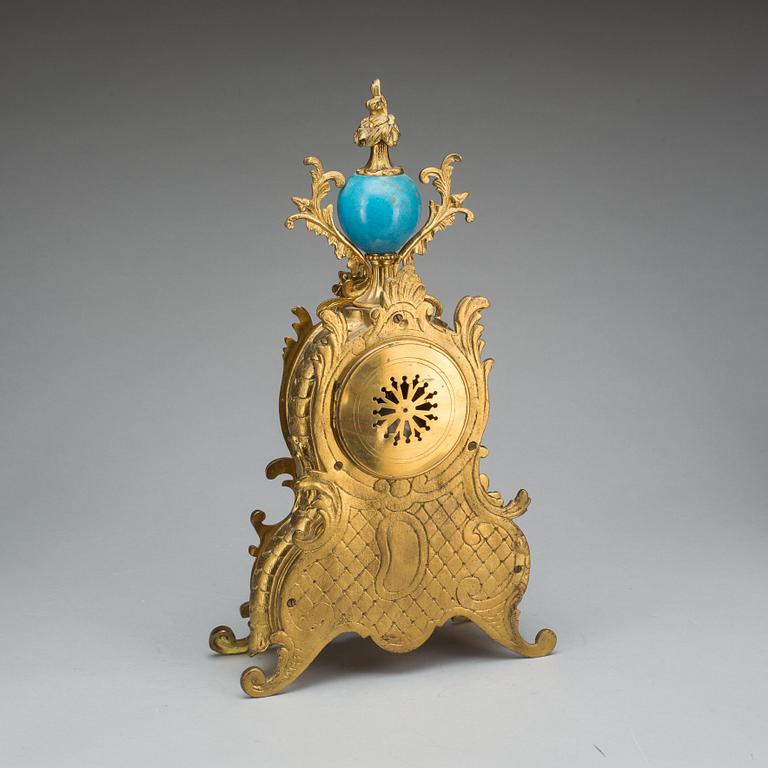 BORDSGARNITYR, 3 delar, nyrokoko, 1800/1900-tal.