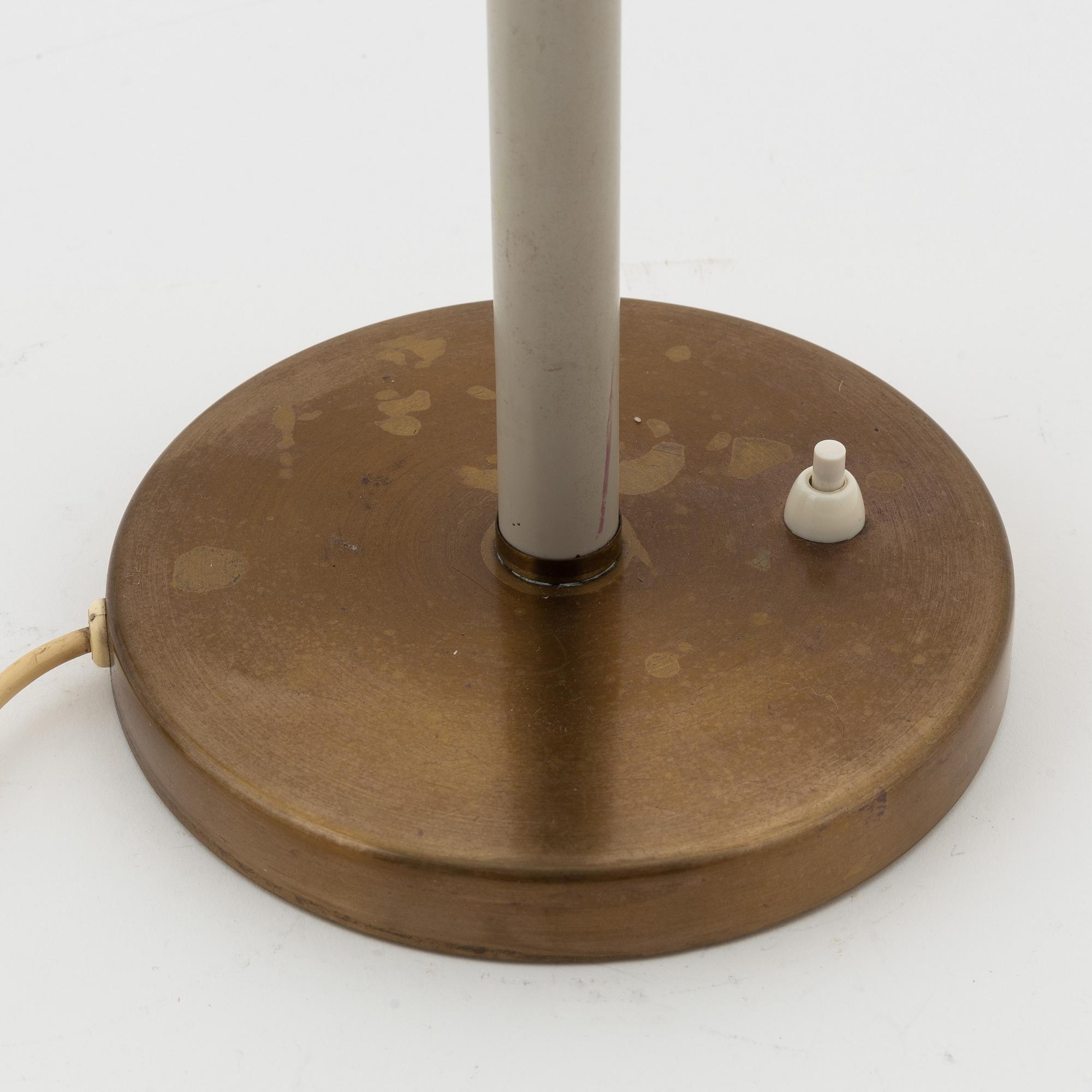 A Swedish table lamp, model E1251, Asea, mid 20th century.