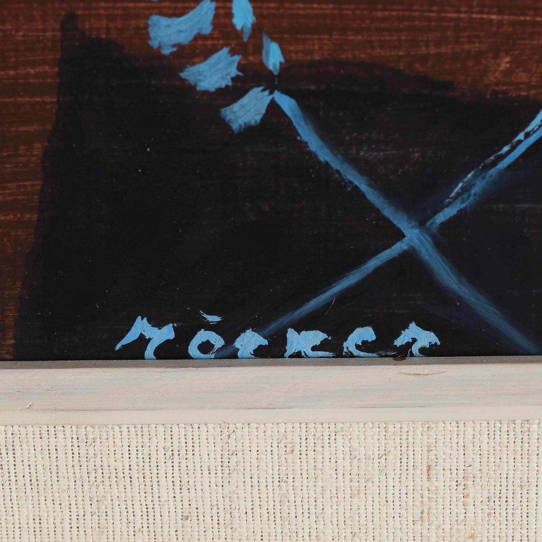 STELLAN MÖRNER, olja på pannå, signerad.