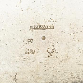 Lars Magnus Hörvall, gräddkanna, silver, Eksjö, 1814.