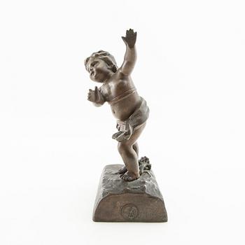Unknown artist 20th century, sculpture Putto.
