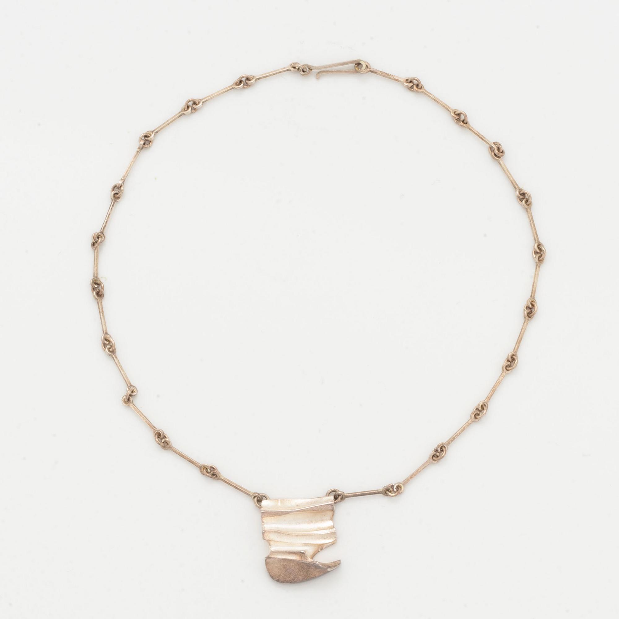 Björn Weckström, a necklace, Lapponia, 1979.