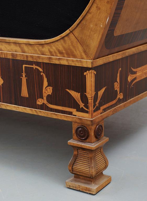 A 1920's daybed possibly by Carl Malmsten,