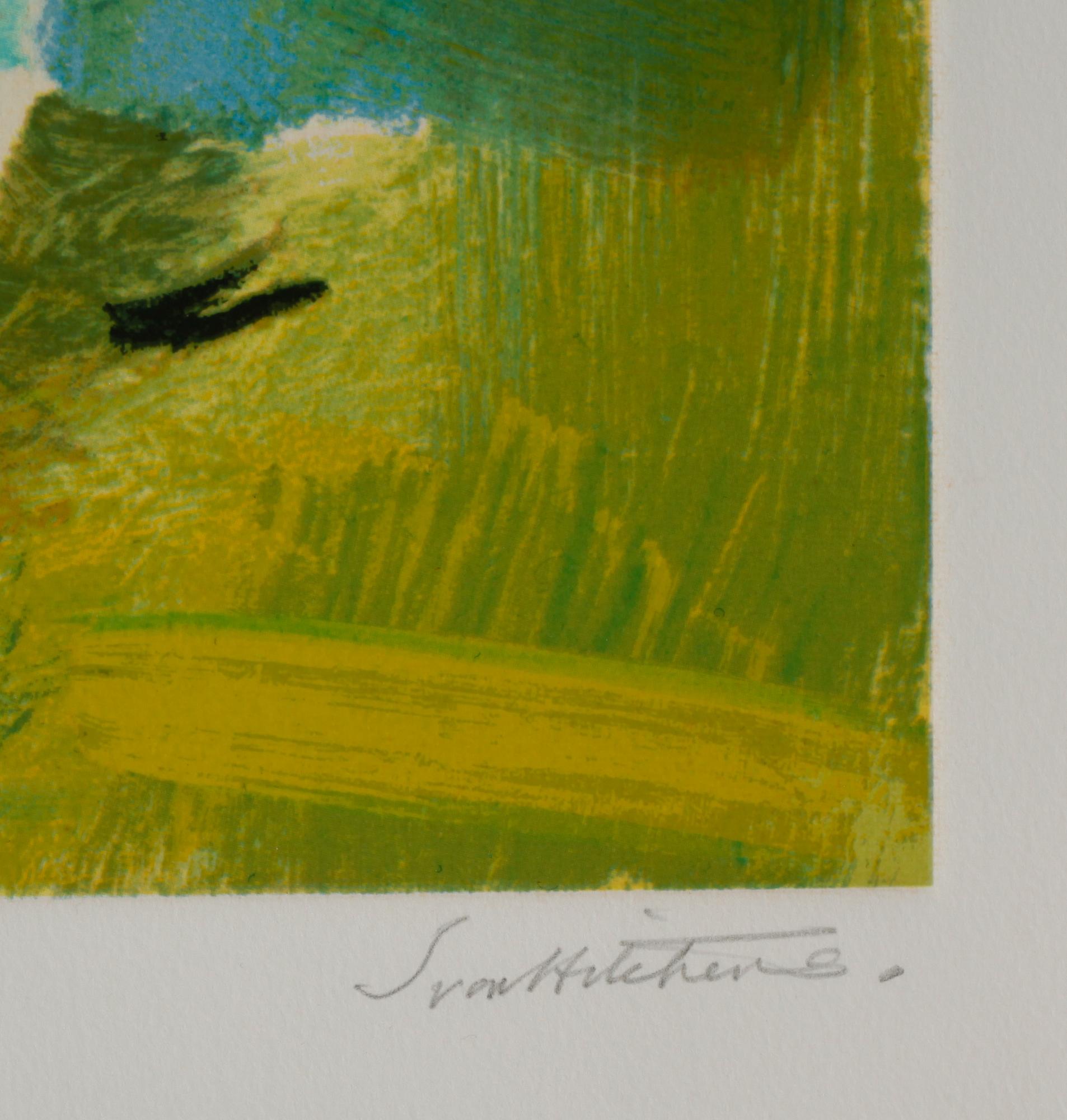 IVON HITCHENS, grafiskt blad, signerat och numrerat 86/100.